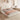 Queen Size G White Upholstered Platform Bed with Thick Polyester Fabric
